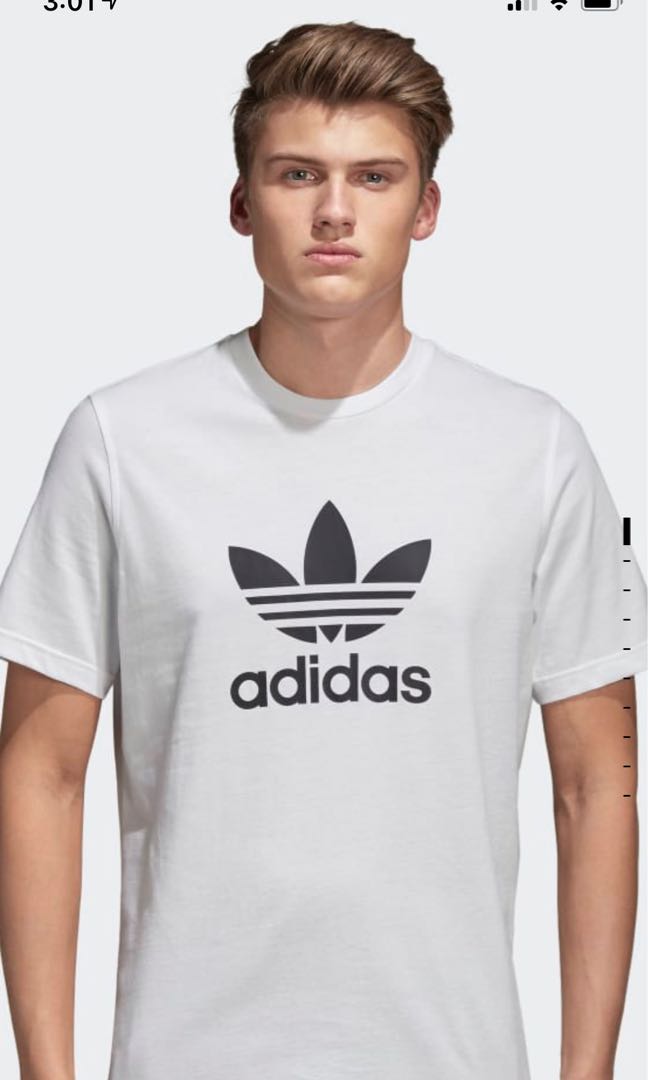 adidas trefoil t shirt