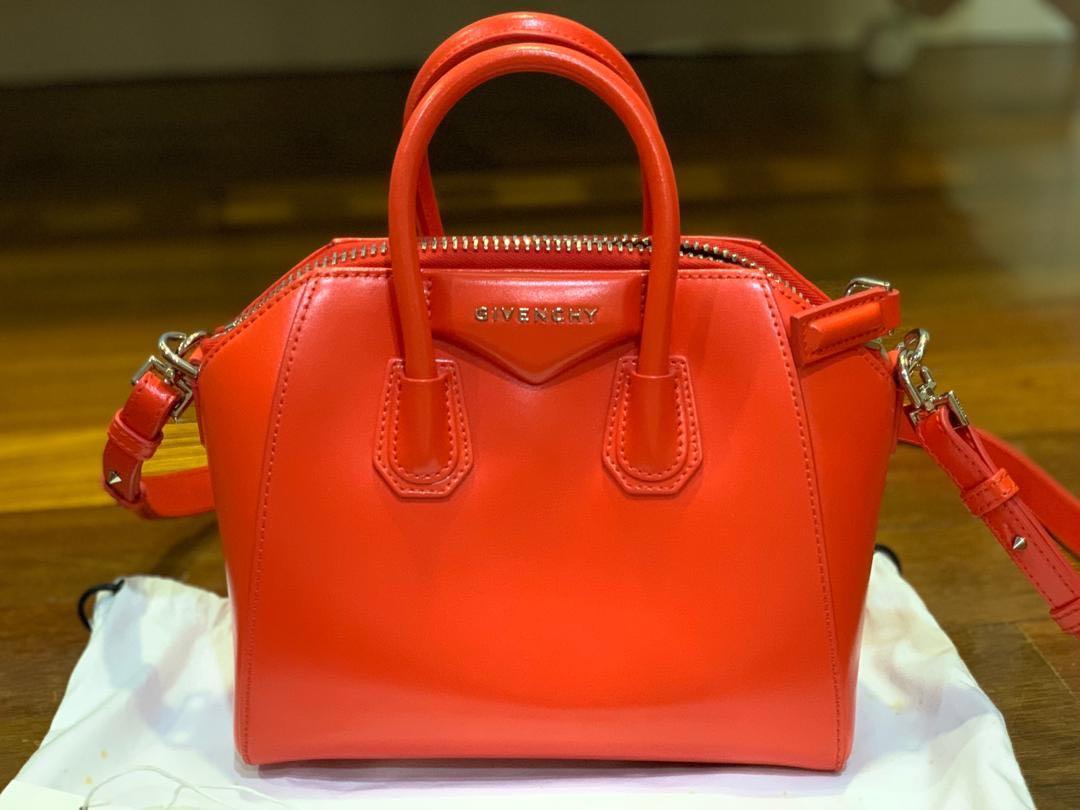 USED] Givenchy Mini Antigona, Luxury, Bags & Wallets on Carousell