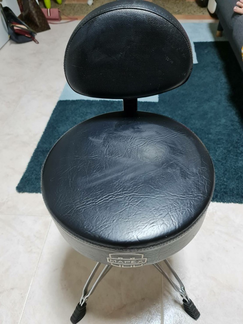 Used Mapex Drum Throne, Music & Media, Music Accessories on Carousell