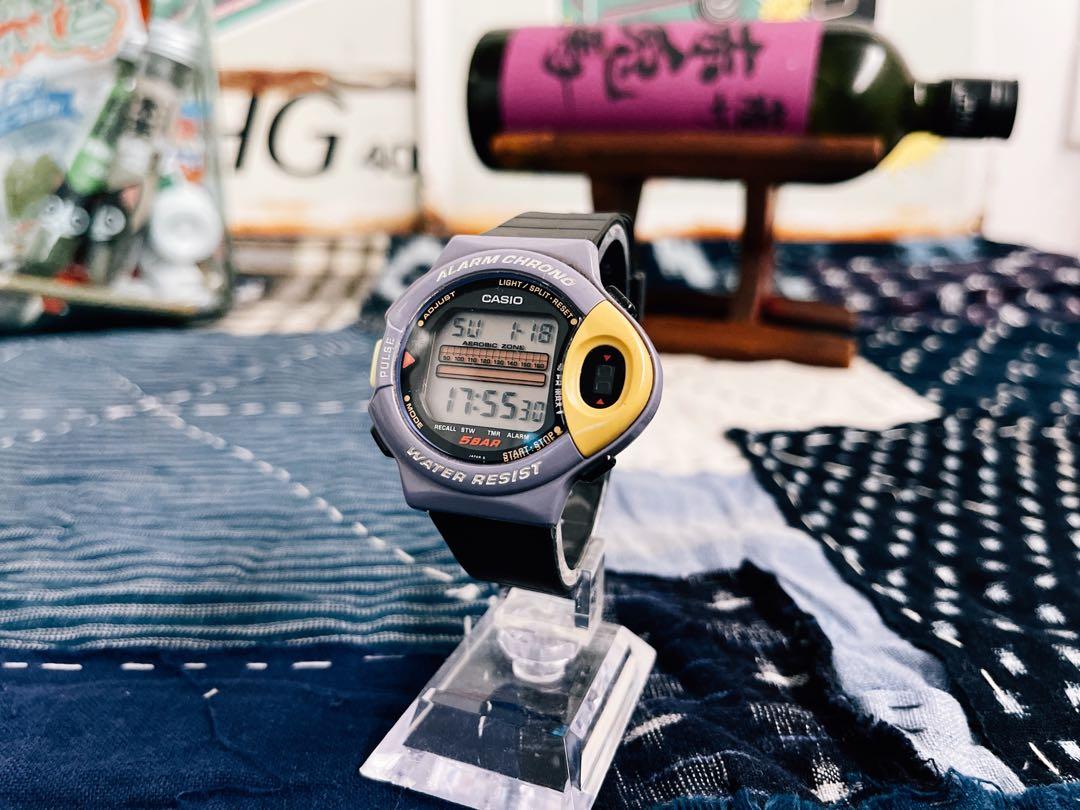Vintage Casio JP-200W 測量心跳電子錶經典, 興趣及遊戲, 收藏品及紀念品, 古董收藏- Carousell