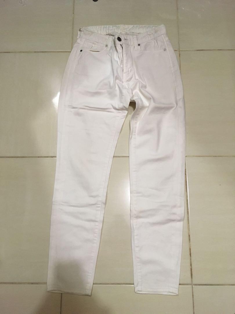 White Jeans Azul by Moussy