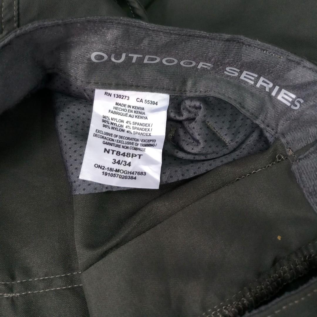 Wrangler Outdoor Series Hiking Pants Men s Fashion Bottoms