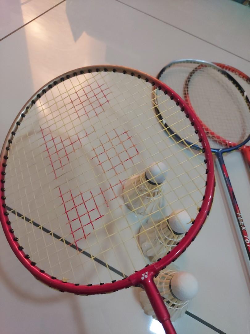 Yonex badminton set, Sports Equipment, Sports & Games, Racket & Ball