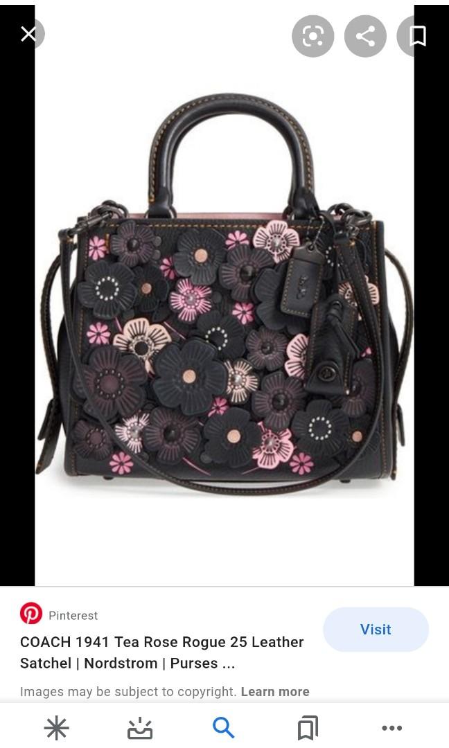 Authentic Original Coach Rogue 25 With Tea Rose, Women's Fashion, Bags &  Wallets, Purses & Pouches on Carousell
