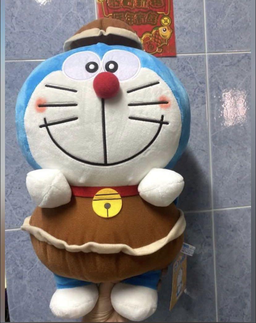 50週年限定可愛豆沙包造型叮噹多啦a夢公仔 玩具 遊戲類 毛公仔 Carousell