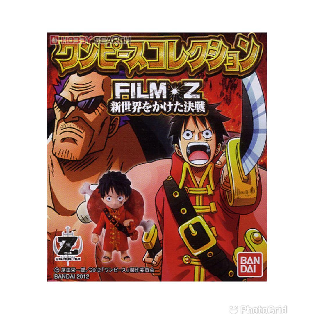全新bandai 海賊王one piece collection film z 青雉路飛紅衣烏索普芬 
