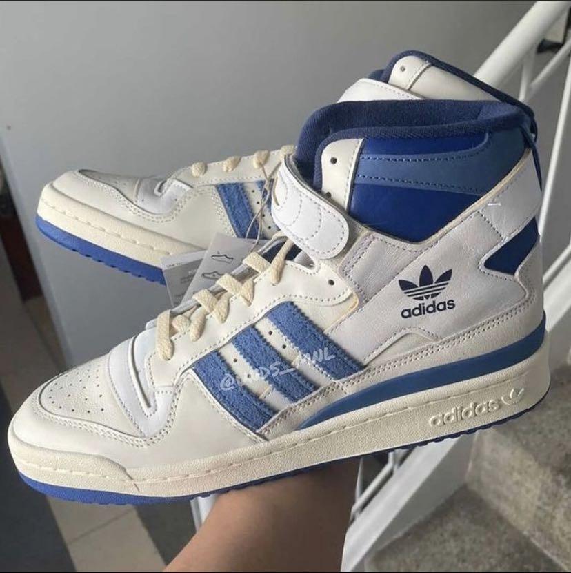 adidas Forum '84 Hi “Bold Blue”, Men's Fashion, Footwear, Sneakers on  Carousell