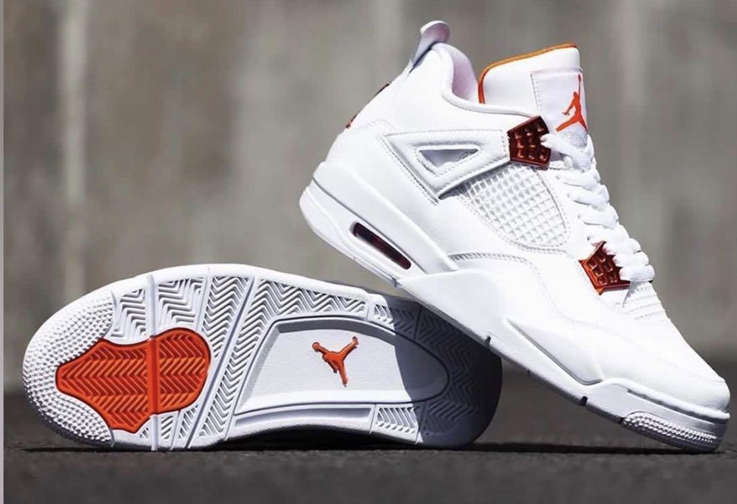 white retro fours