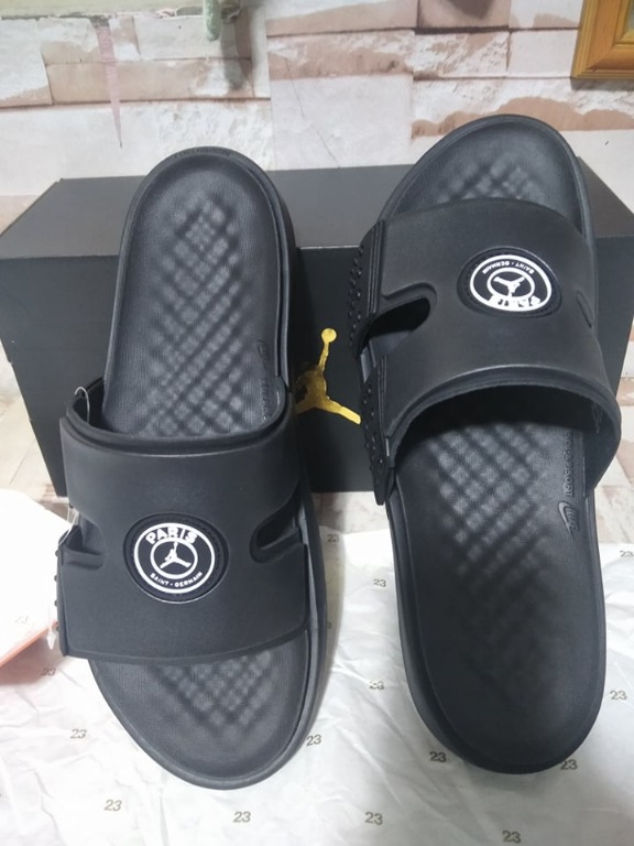 Air Jordan Hydro 8 Paris Saint Germain Slide Black Brand new
