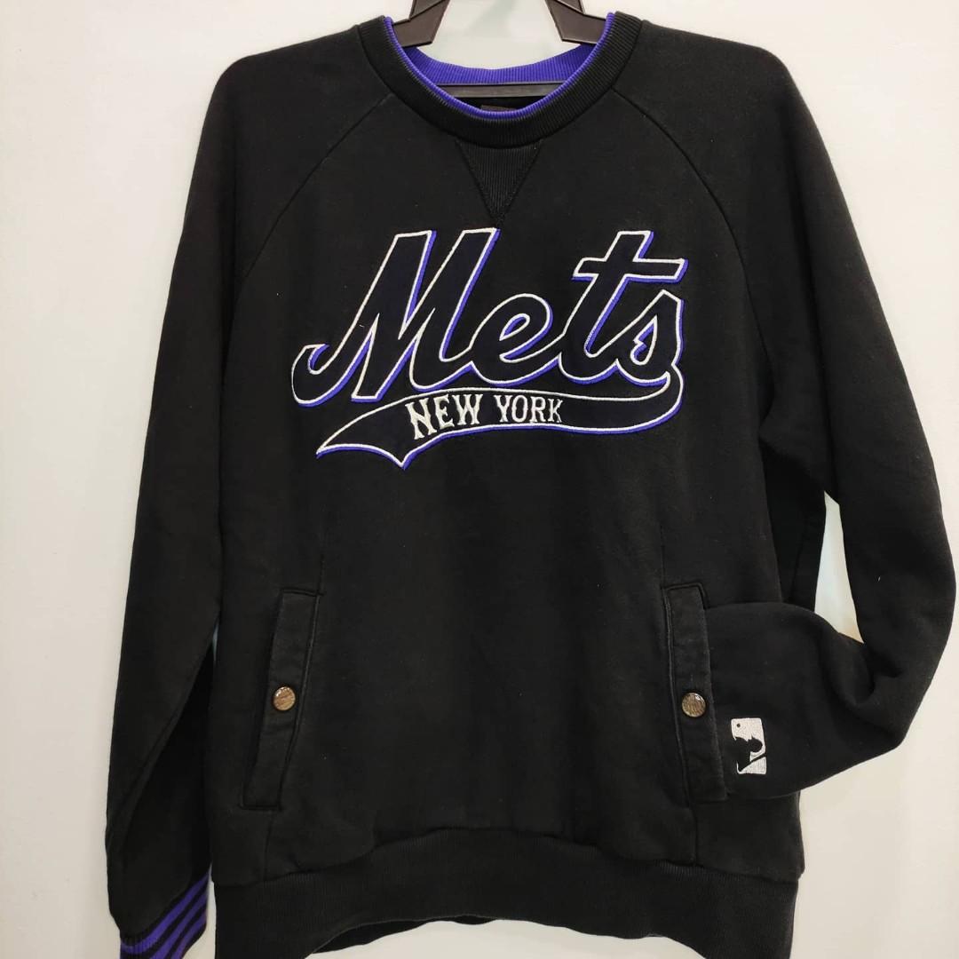 Mets New York Baseball Crewneck Sweatshirt Vintage New York T-Shirt 