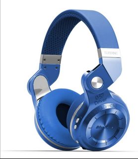 bluetooth headphones blue colour