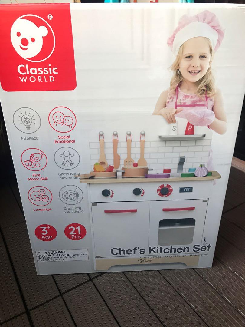 BNIB Classic World Kitchen Set, Babies & Kids, Toys & Walkers on Carousell