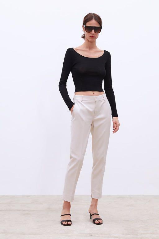 Chino fit sale zara woman