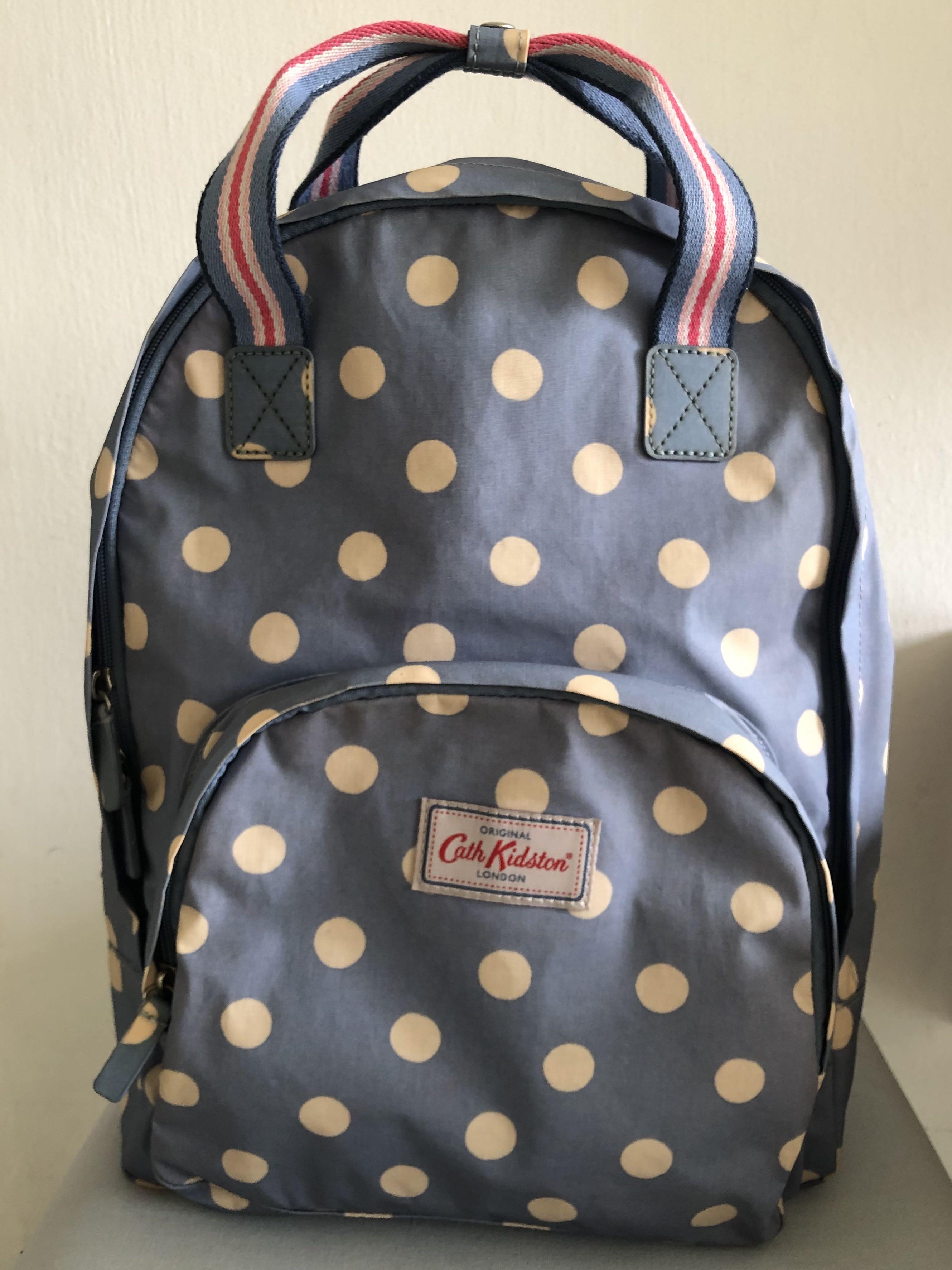 Cath kidston polka dot backpack deals