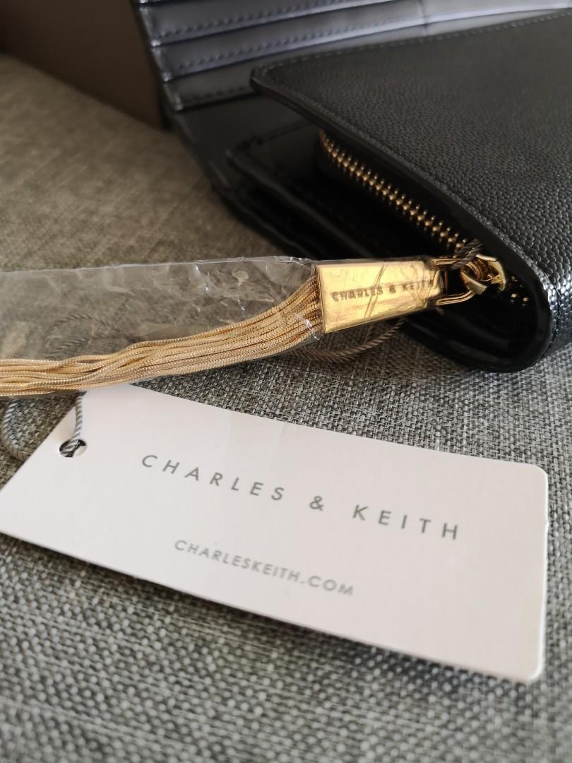 Charles & Keith Tassel Long Wallet
