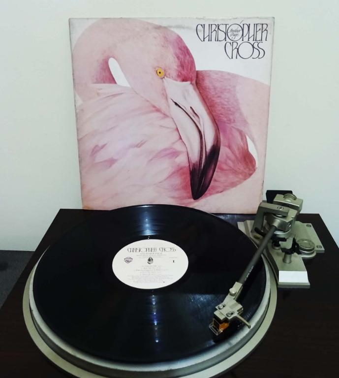 Christopher Cross - Another Page Vinyl Record (100% Original Press) (Category: Vinyls) located in Orani. Submitted by mrhobbyshop (Listing ID 1064492951, Image 1). Description: What you see is what you get. As it is. Note: Please send a message before purchasing to get updated on the condition and test-played. Side 1: No time for talk Baby says no What am I supposed to believe? Deal 'em again Think of Laura Side 2: All right Talking in my sleep N