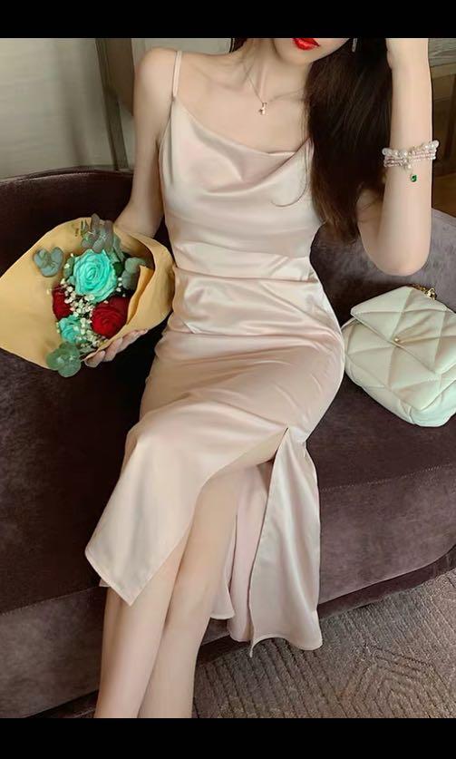 Classy best sale silk dress