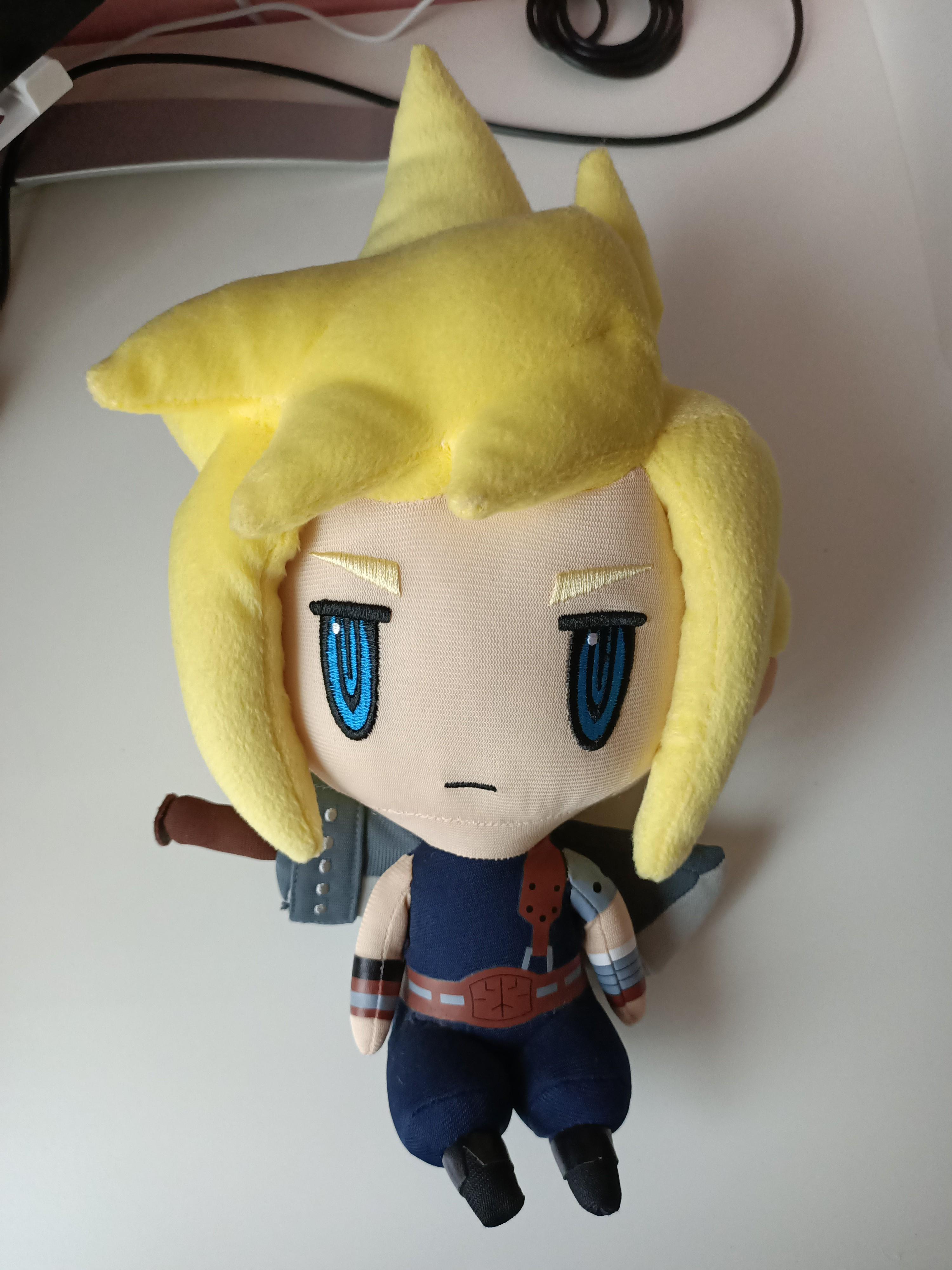 Cloud Strife Plush Hobbies Toys Memorabilia Collectibles J Pop On Carousell