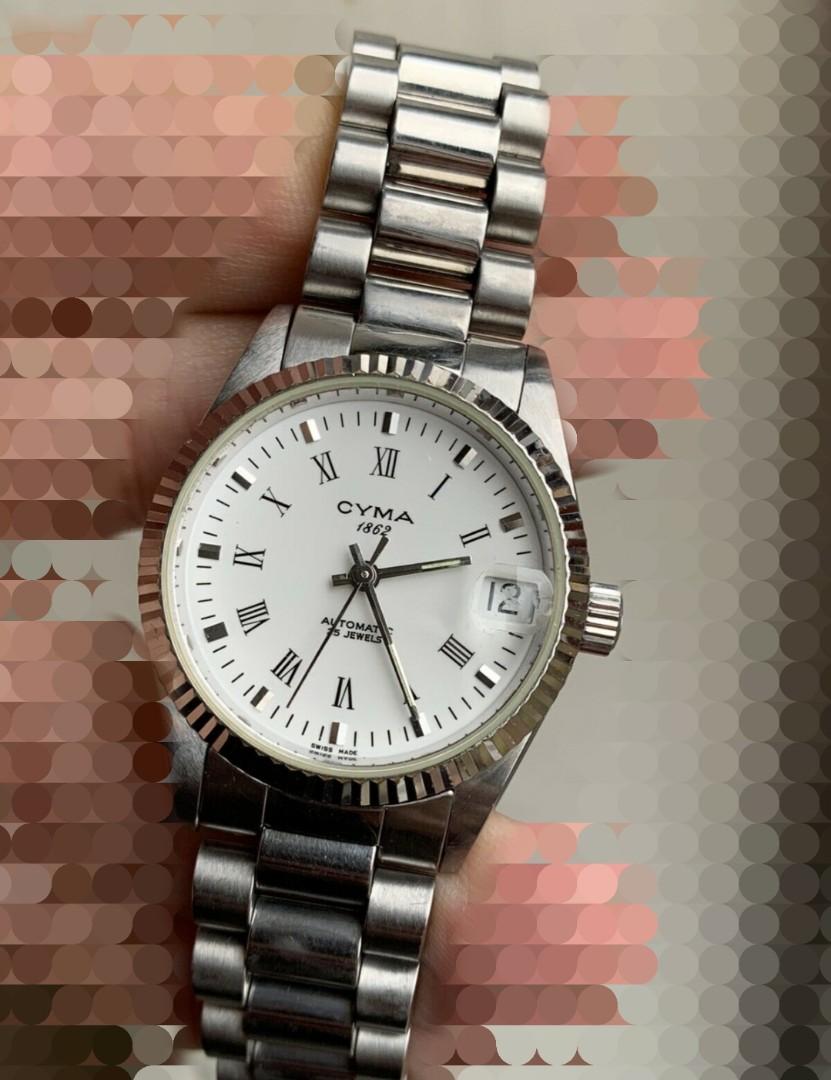 Cyma deals automatic watch