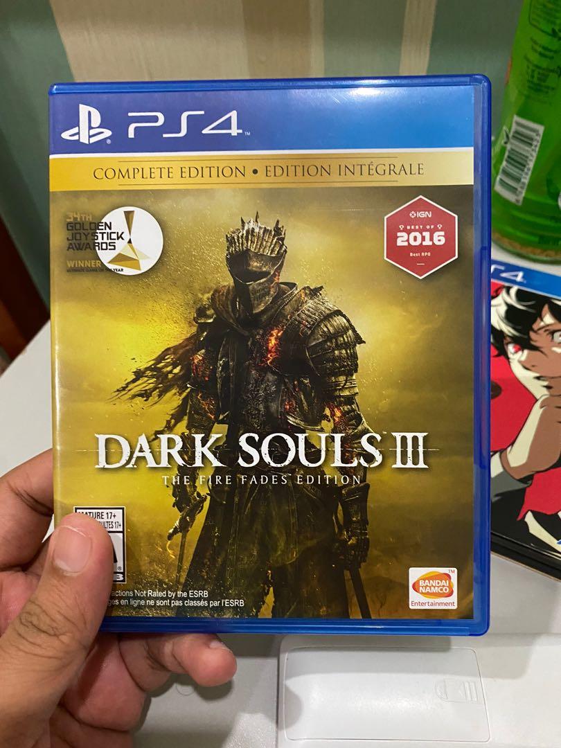 Dark Souls 3 The Fire Fades Edition Video Gaming Video Games On Carousell Dark Souls 3 The Fire Fades Edition Video Gaming Video Games On Carousell