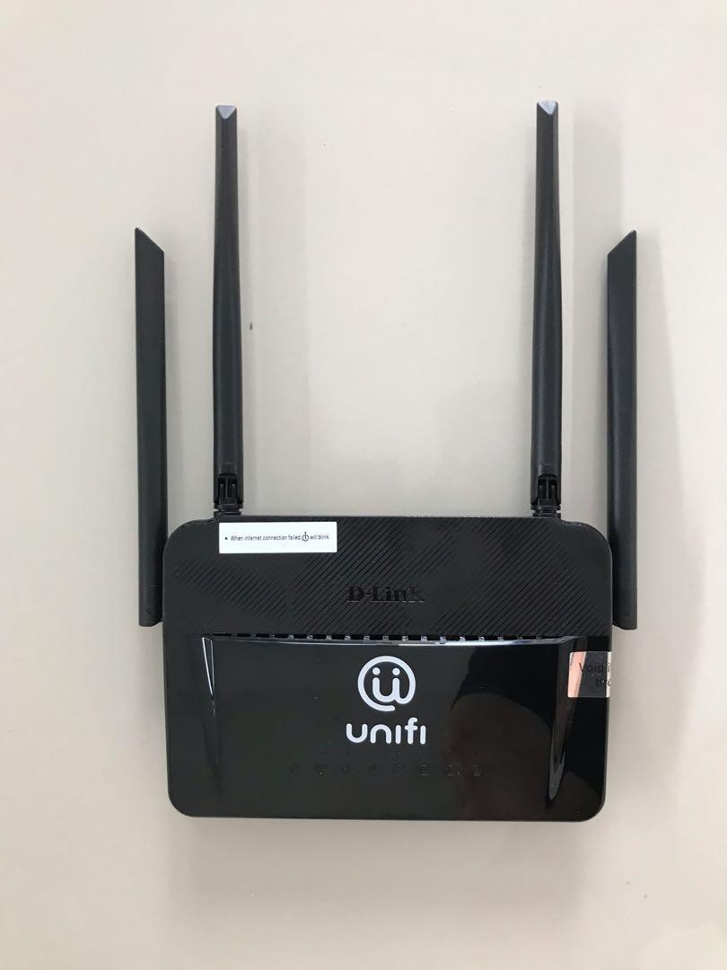 D Link Dir 842 Tm Unifi Wireless Router Ac1200 Electronics Computer Parts Accessories On Carousell