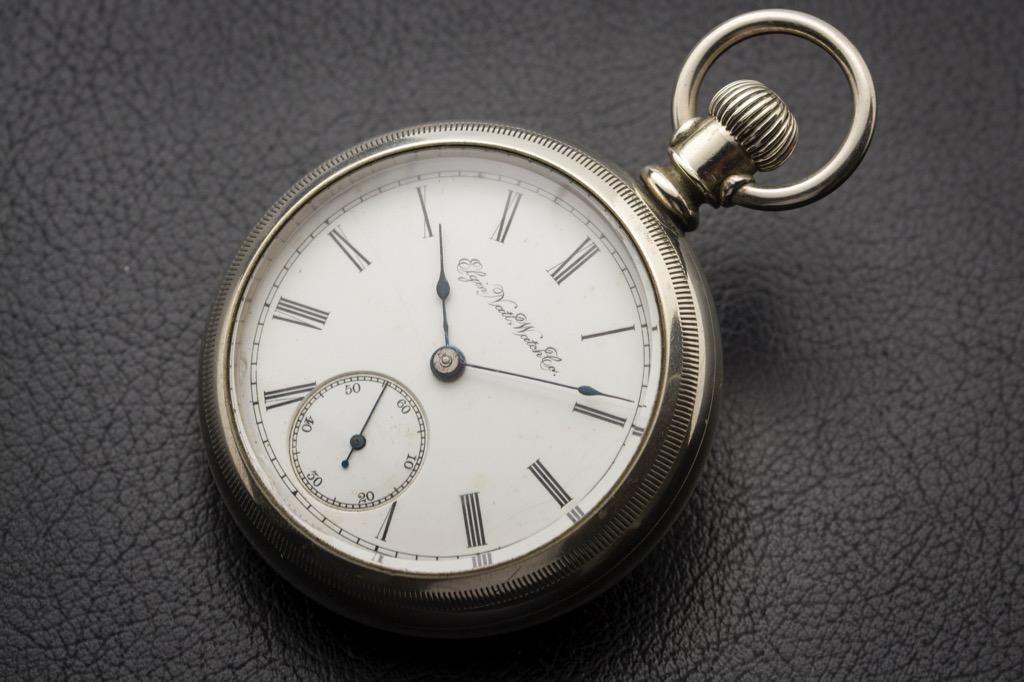 Elgin 18s discount pocket watch