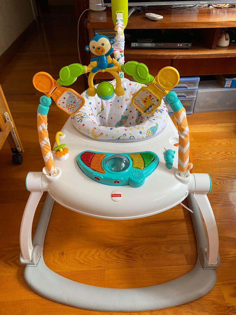 Fisher Price 可摺疊bb跳跳椅跳跳樂彈跳椅 興趣及遊戲 玩具 遊戲類 Carousell
