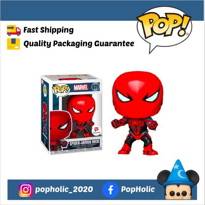 spider armor funko