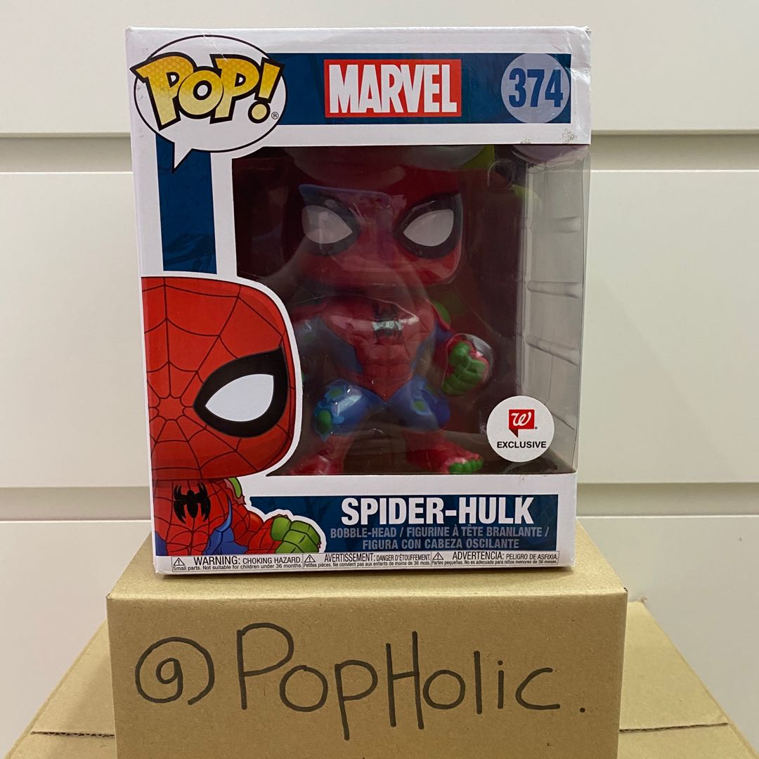 Spider hulk funko pop walgreens outlet