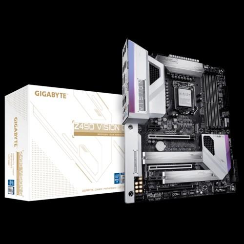 Gigabyte z490 vision g (new/sealed) white motherboard, Computers & Tech