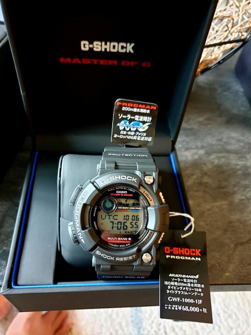 Gshock Frogman Gwf 1000 1jf Men S Fashion Watches On Carousell Gshock Frogman Gwf 1000 1jf Men S Fashion Watches On Carousell