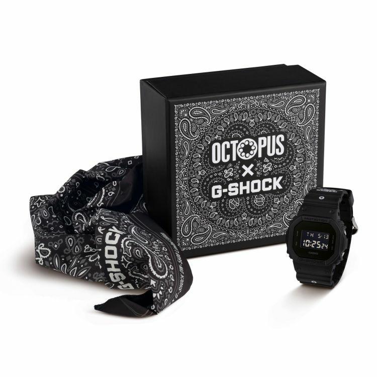 G-shock x Octopus brand DW-5600 limited edition