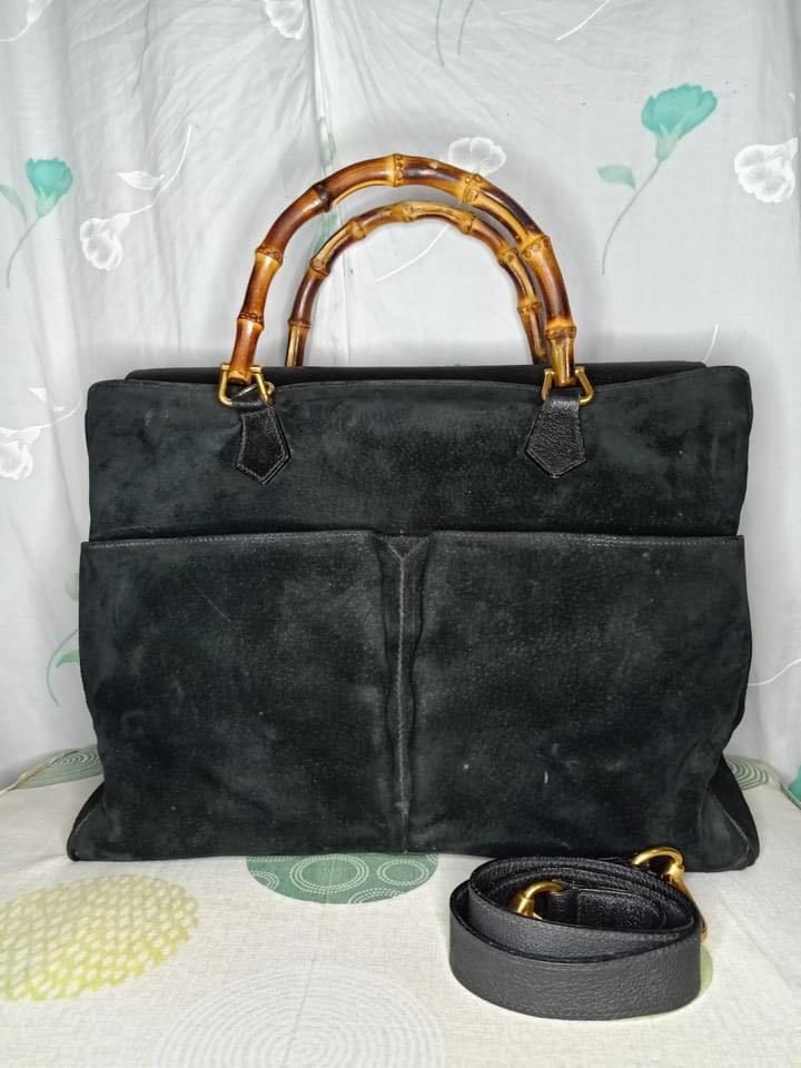 gucci bamboo handle bag