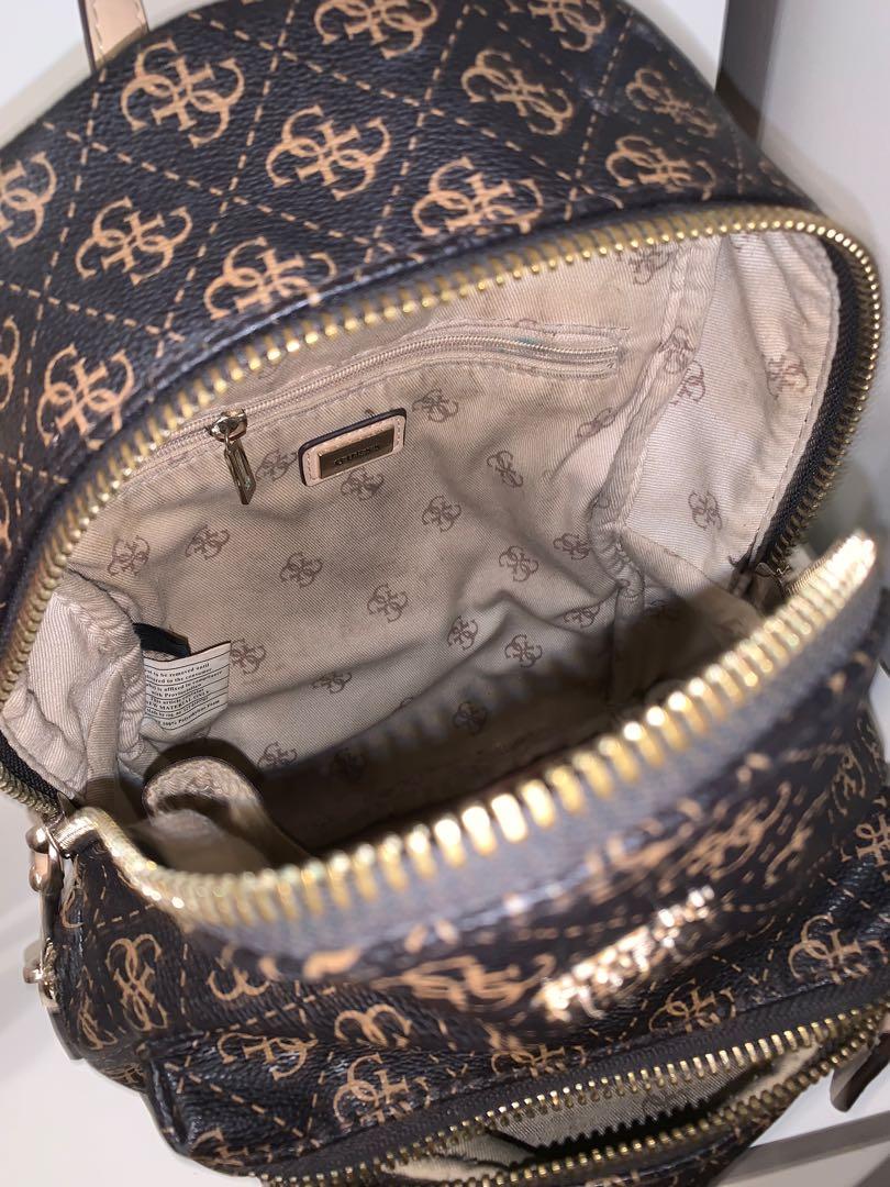 Guess Leeza Small Backpack Women s Fashion Bags Wallets on Carousell