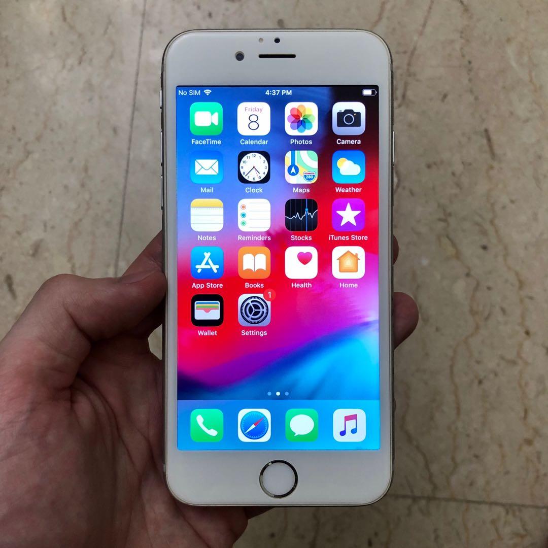 Iphone 6 64gb Silver Working Great Condition Mobile Phones Tablets Iphone Iphone 6 Series On Carousell