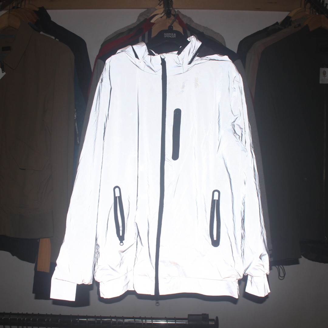 Jaket Reflective Edcombine Grey Second Original Murah