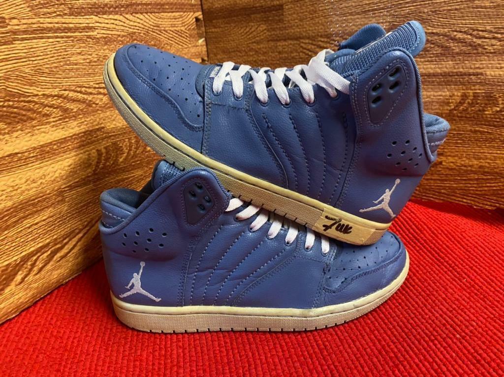 Jordan 1 flight 4 blue sale