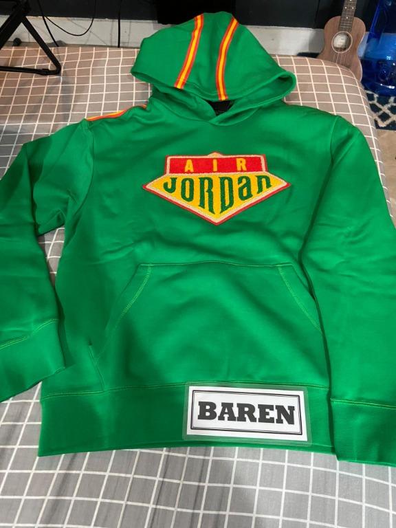 air jordan hoodie green