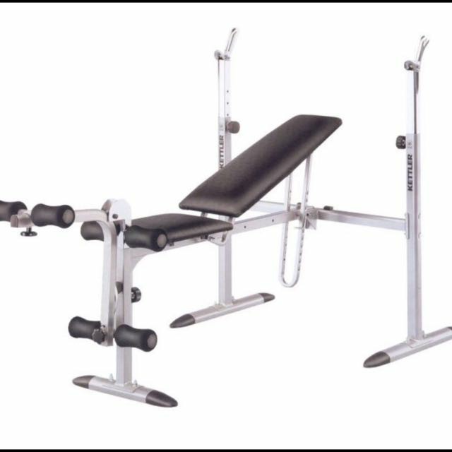 Kettler gym bench deals