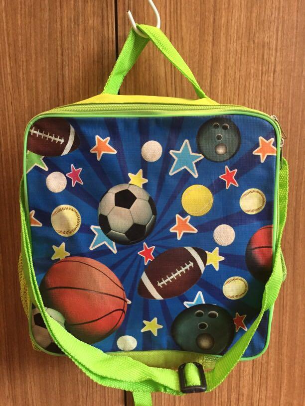 Kids Insulated Large Lunch Bag (Category: Diaper Bags & Wetbags) located in Quezon City. Submitted by njoy888 (Listing ID 1064440198, Image 1). Description: Sports Design Insulated Lunch Bag Large size: 10in x 10in x 4in With hand, shoulder and waist strap Water repellant material Never been used.