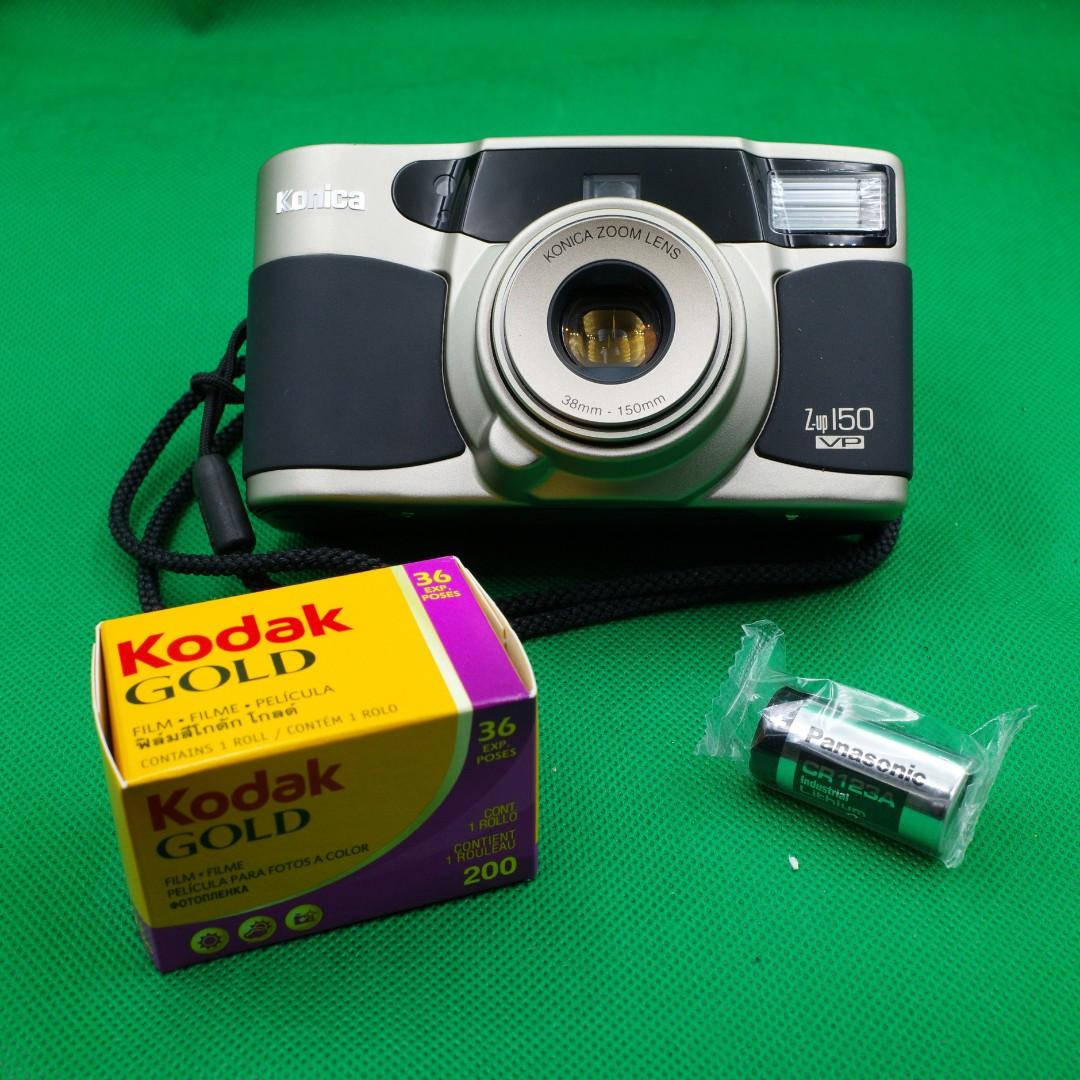 Konica Z-UP 150 VP Film Camera, Photography, Cameras on