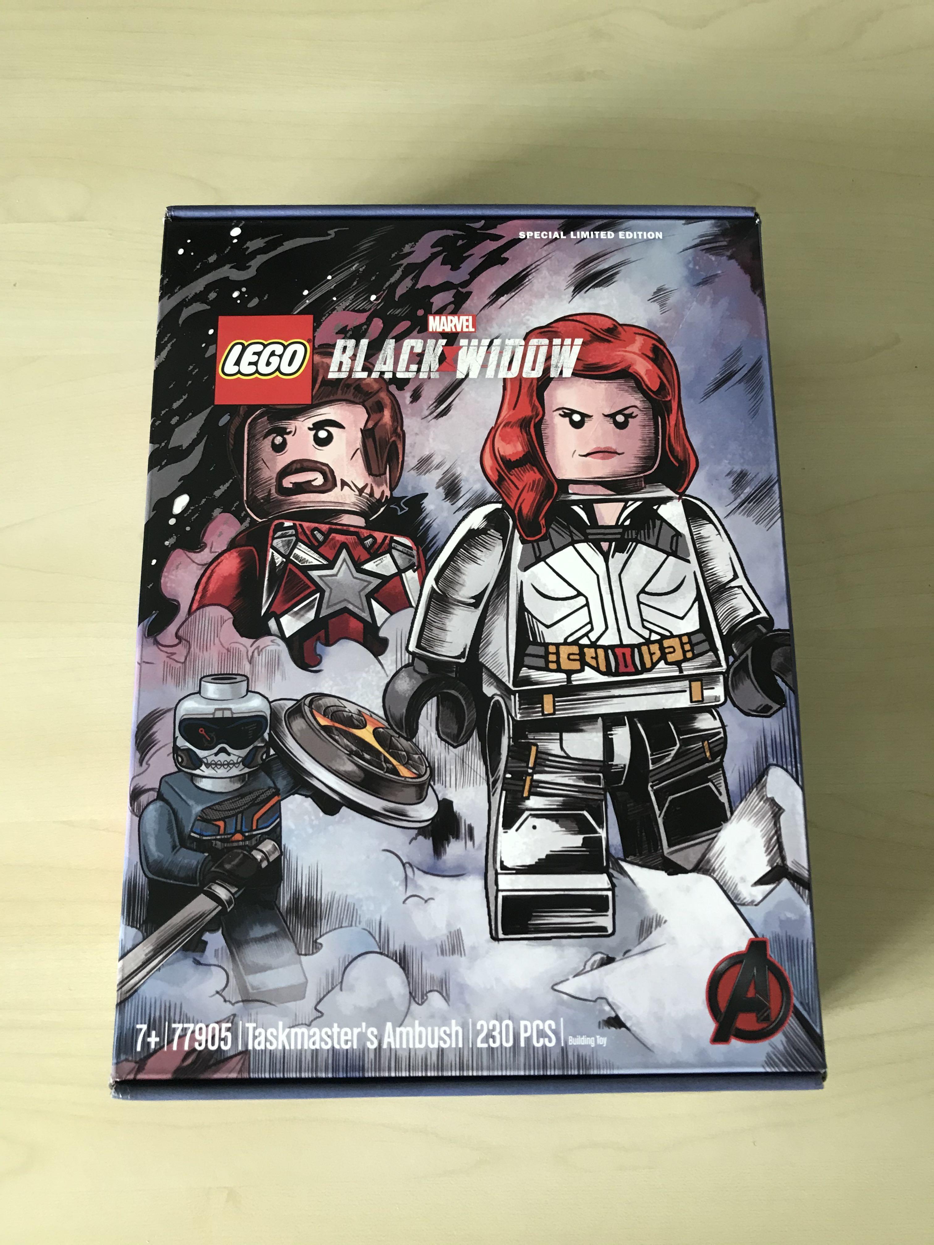 Black widow sdcc lego set deals