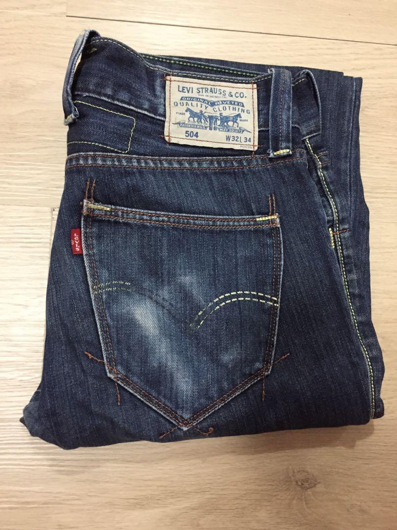 Levis 504 34 32 cheap
