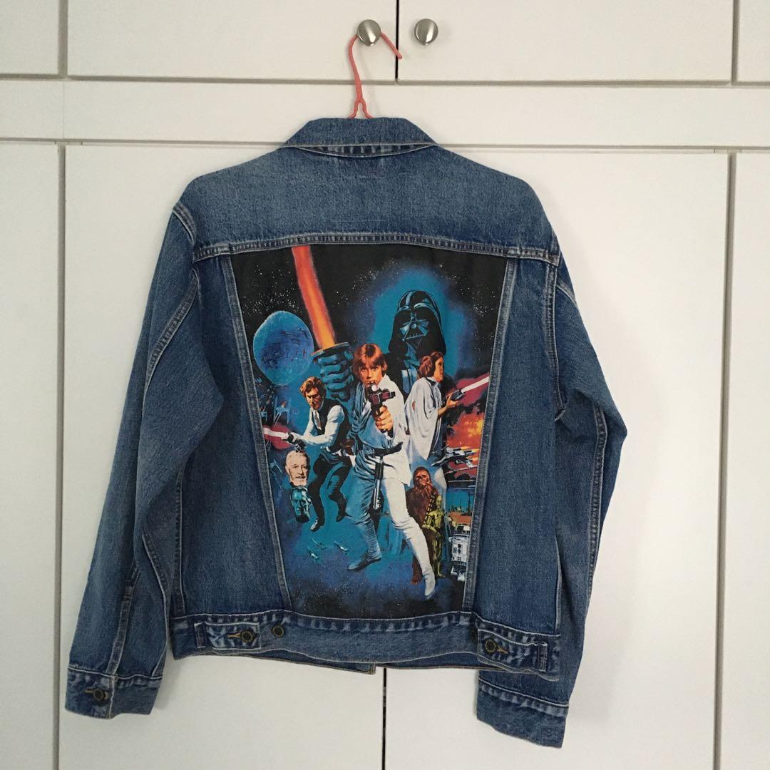 Levi's Star Wars Denim Jacket, Men's Fashion, Coats, Jackets and Outerwear  on Carousell