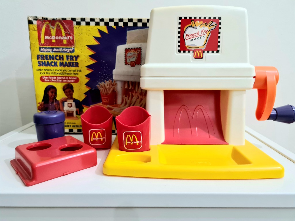 Mcdonald's French Fries Maker Happy Meal Magic Vintage McDonalds