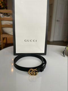 NEW Authentic Women's Gucci Leather Belt