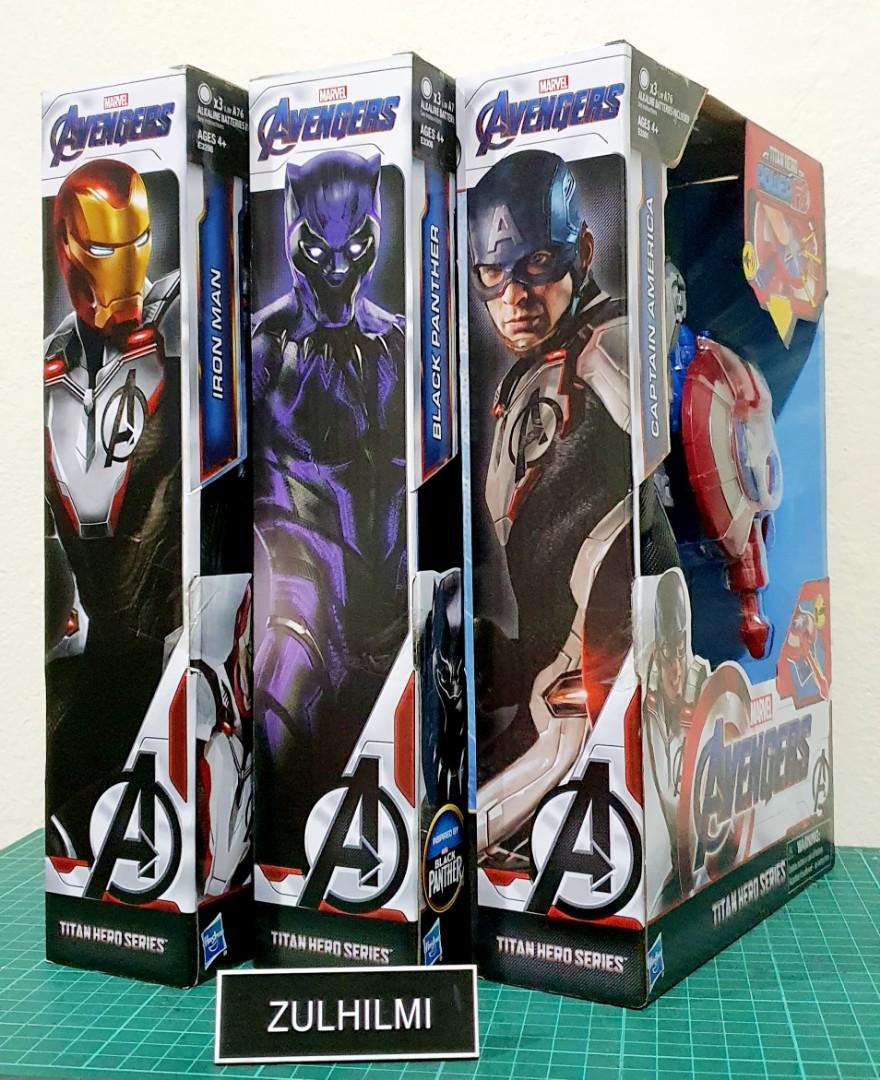 Avengers: Endgame Titan Hero Power Fx Captain America 12” SHIPS IN A BOX!  New