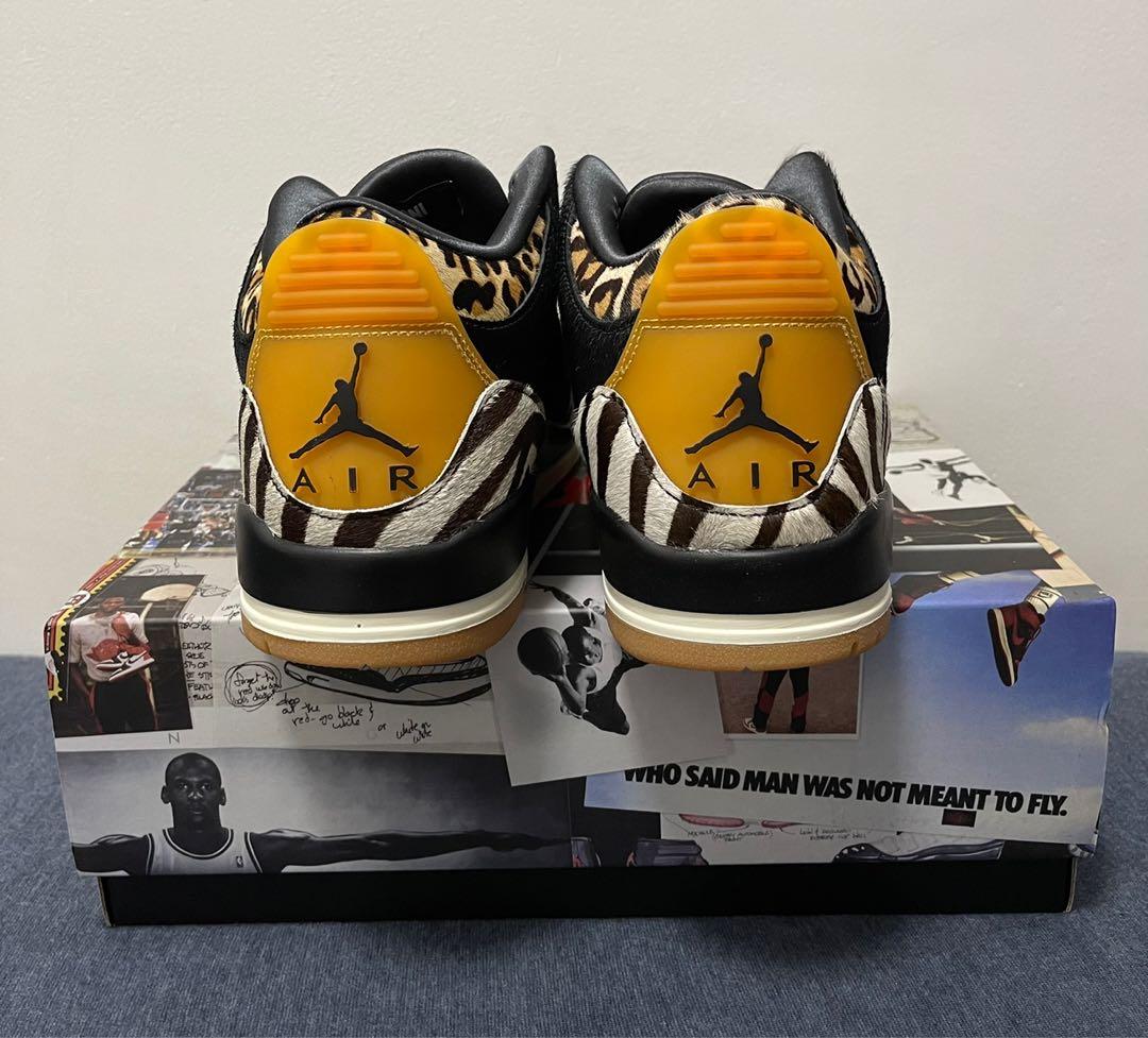 Nike air jordan 3 retro se animal pack sales