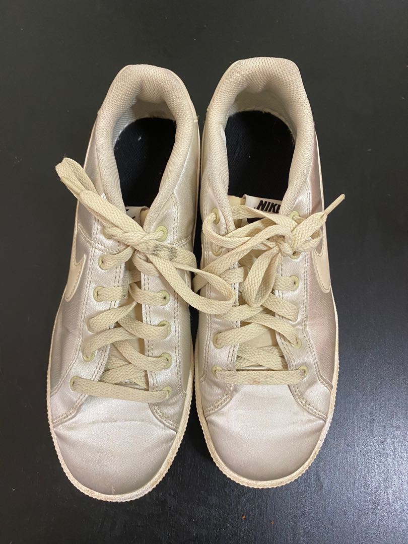 champagne sneakers