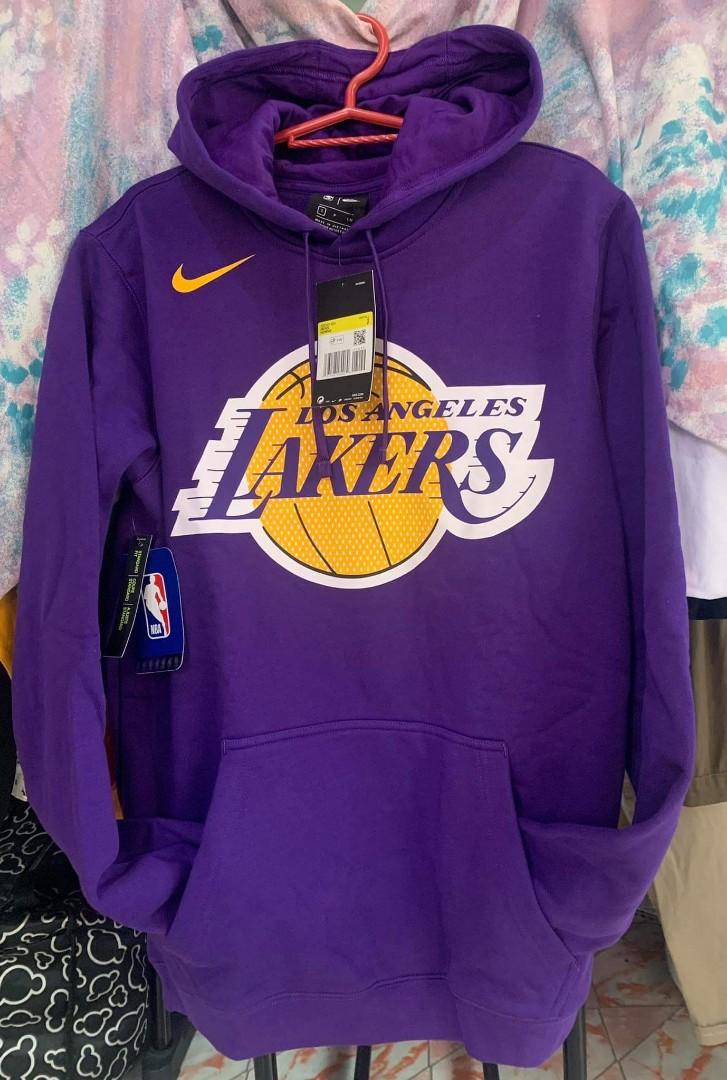 Nike LA Lakers Hoodie Men s Fashion Tops Sets Hoodies on